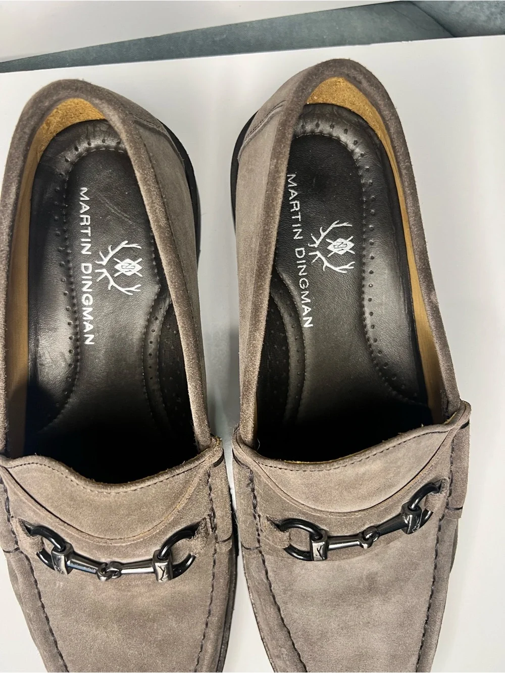 Martin Dingman Men’s Loafers Size 9.5 Shoes Made In Brazil 520281M